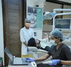 Dr. Richa and the Dental Greens team